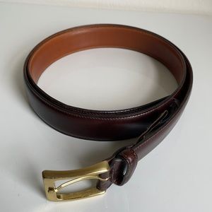Trafalgar Classic Cortina Leather Belt
